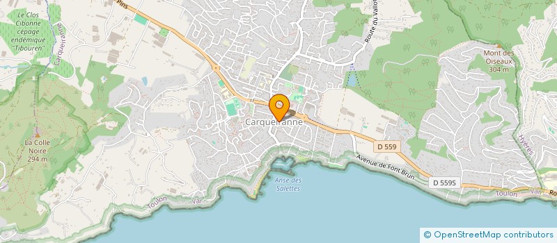 localisation de l'entreprise MED IMM à CARQUEIRANNE