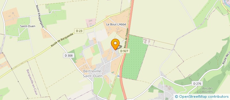 localisation de l'entreprise MED'IN CAUX  SAINT-CRESPIN