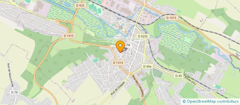 localisation de l'entreprise MED'IN PICARDIE  EU