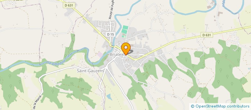 localisation de l'entreprise MED'OC 81  BRIATEXTE