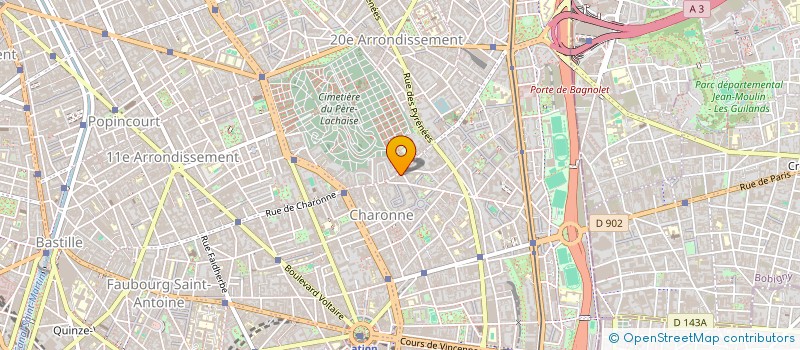 localisation de l'entreprise MED OP FRANCE  PARIS