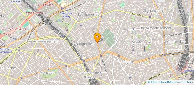 localisation de l'entreprise MED PRO  PARIS