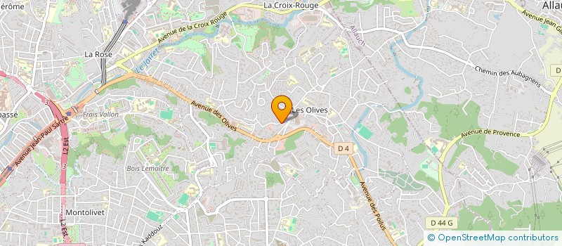 localisation de l'entreprise MED PROVENCE HABITAT à MARSEILLE