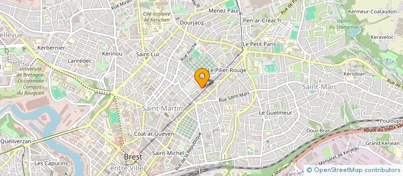 localisation de l'entreprise MED'S DONER à BREST