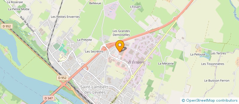localisation de l'entreprise MED SAUMUR à SAUMUR