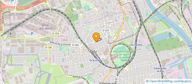 localisation de l'entreprise MED SERVICES PLUS à ORLY