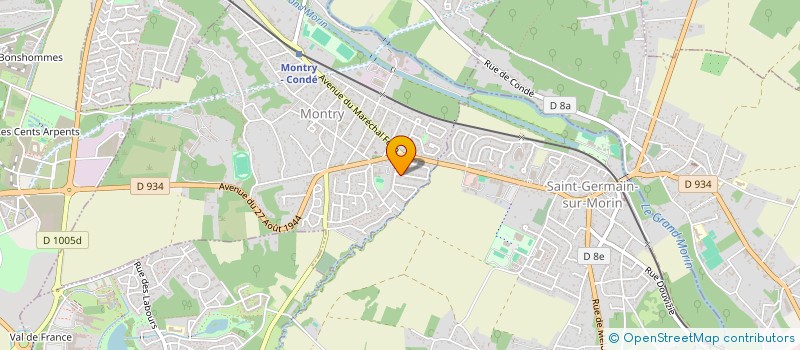 localisation de l'entreprise MED SPARROW  MONTRY