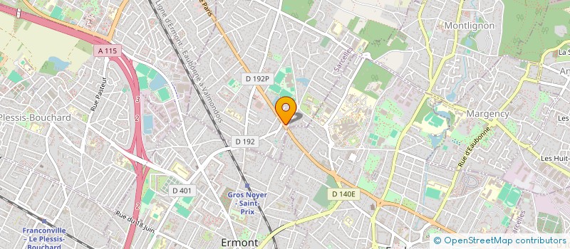 localisation de l'entreprise MED SUDS LAB à SAINT-PRIX