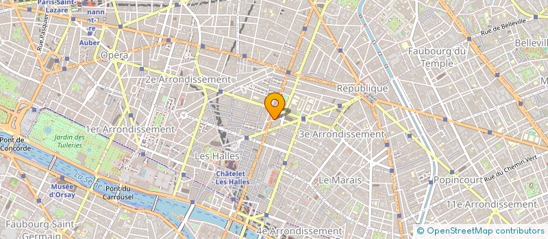localisation de l'entreprise MED TALENT FINDER FRANCE à PARIS