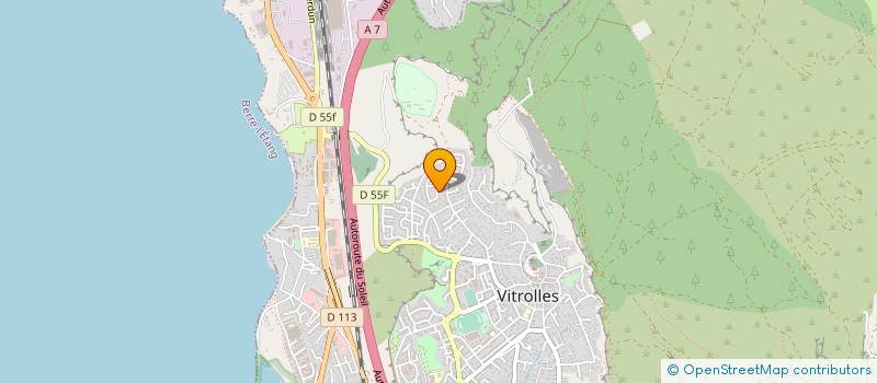 localisation de l'entreprise MED TRADING à VITROLLES