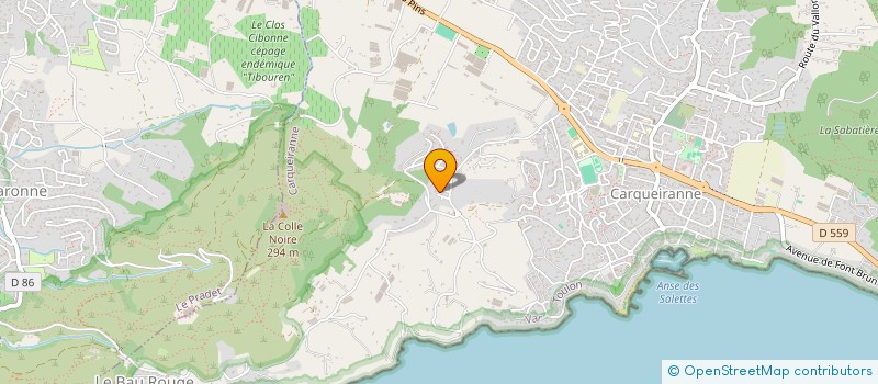 localisation de l'entreprise MED TRIP  CARQUEIRANNE