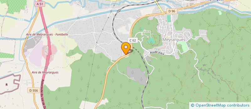 localisation de l'entreprise MED-WORLD TRADING CIE  MEYRARGUES