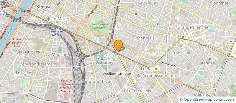 localisation de l'entreprise MEDA à LYON