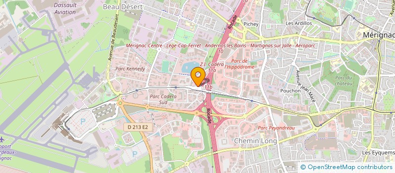 localisation de l'entreprise MEDA MANUFACTURING à MERIGNAC