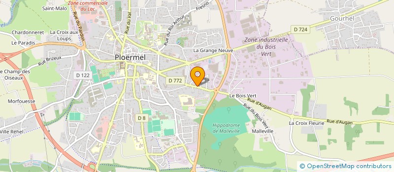 localisation de l'entreprise MEDAB  PLOERMEL