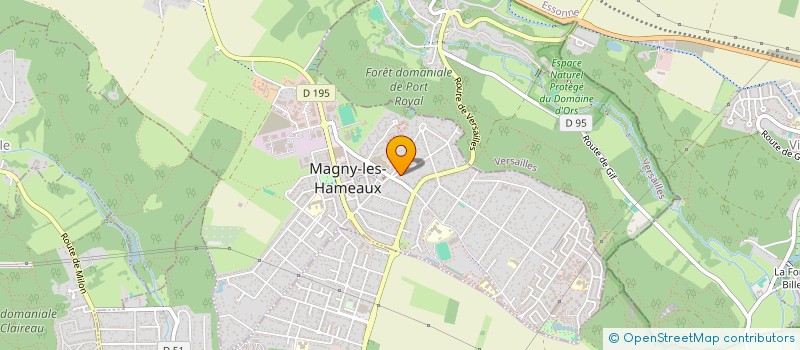 localisation de l'entreprise MEDAIMEF  MAGNY-LES-HAMEAUX