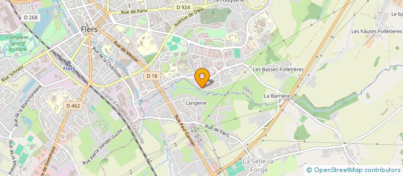 localisation de l'entreprise MEDAISSA à FLERS