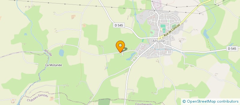 localisation de l'entreprise MEDALENA  AHUILLE