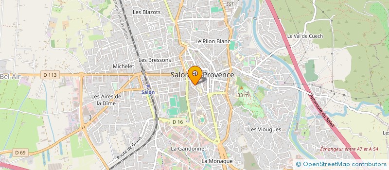 localisation de l'entreprise MEDALONG  SALON-DE-PROVENCE