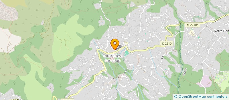 localisation de l'entreprise MEDALT CONSEIL à TOURRETTES-SUR-LOUP