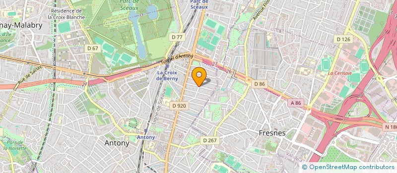 localisation de l'entreprise MEDAP  ANTONY