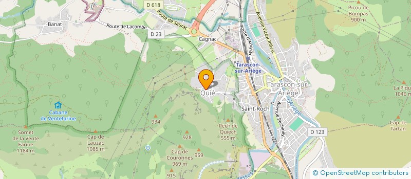 localisation de l'entreprise MEDAPIC à TARASCON-SUR-ARIEGE