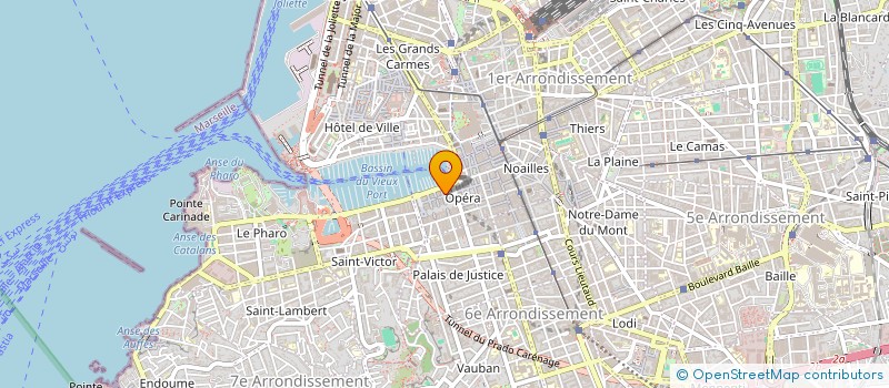 localisation de l'entreprise MEDARI à MARSEILLE