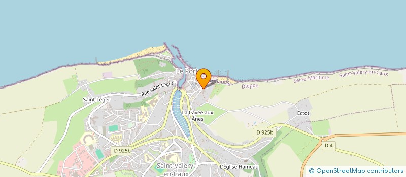 localisation de l'entreprise MEDART  SAINT-VALERY-EN-CAUX