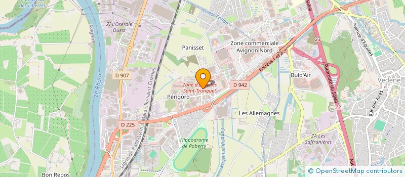 localisation de l'entreprise MEDASKY  LE PONTET