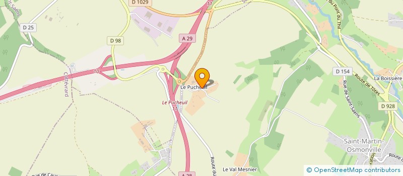 localisation de l'entreprise MEDAV  SAINT-MARTIN-OSMONVILLE