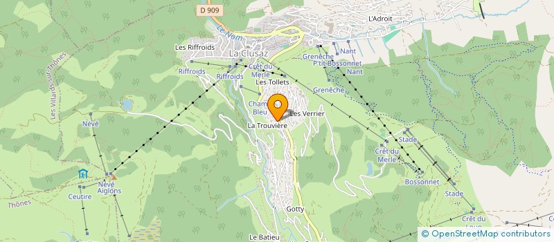 localisation de l'entreprise MEDAVANCE à LA CLUSAZ