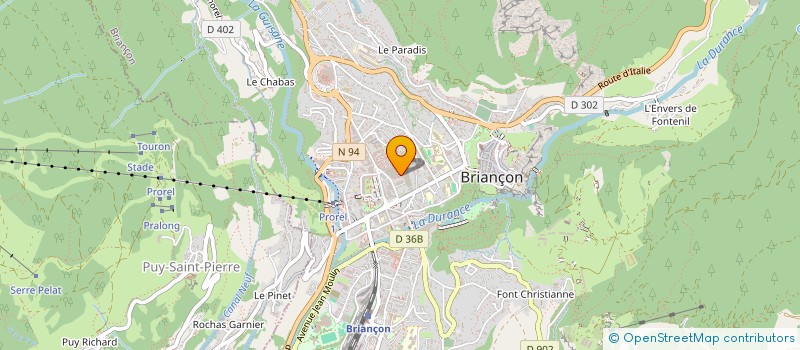 localisation de l'entreprise MEDB27 à BRIANCON