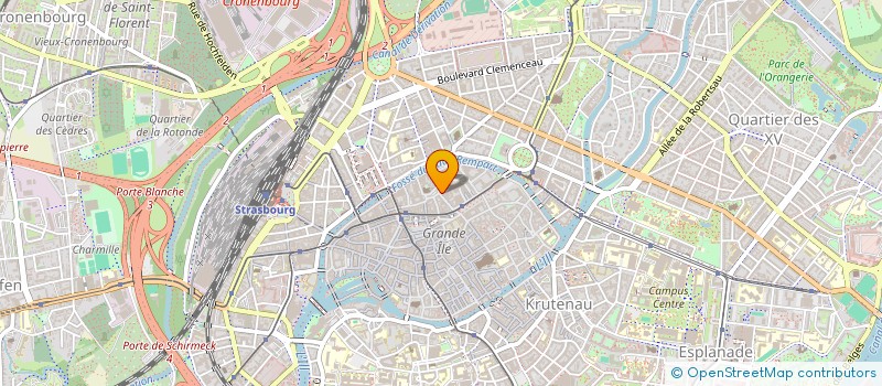 localisation de l'entreprise MEDBED360 à STRASBOURG