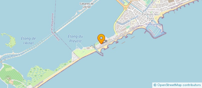 localisation de l'entreprise MEDCARE PRO ZONE à PALAVAS-LES-FLOTS