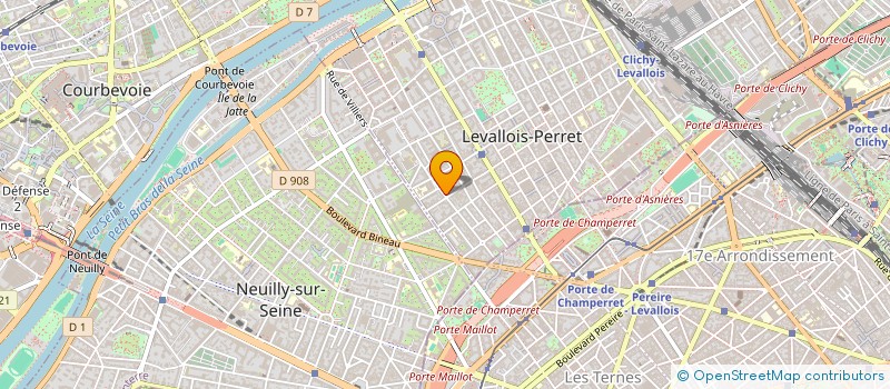 localisation de l'entreprise MEDCHAPTAL à LEVALLOIS-PERRET