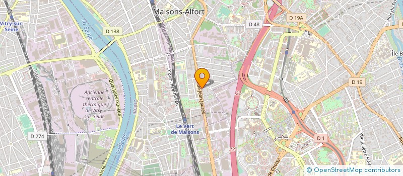 localisation de l'entreprise MEDCOM à MAISONS-ALFORT