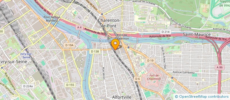 localisation de l'entreprise MEDCONSEIL  MAISONS-ALFORT