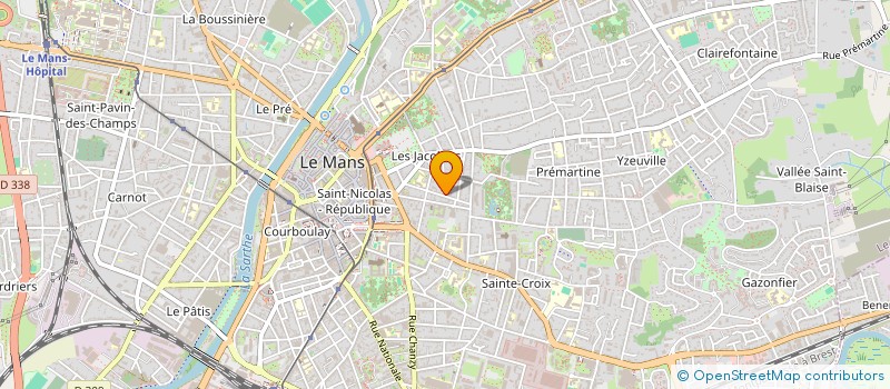 localisation de l'entreprise MEDCOS à LE MANS