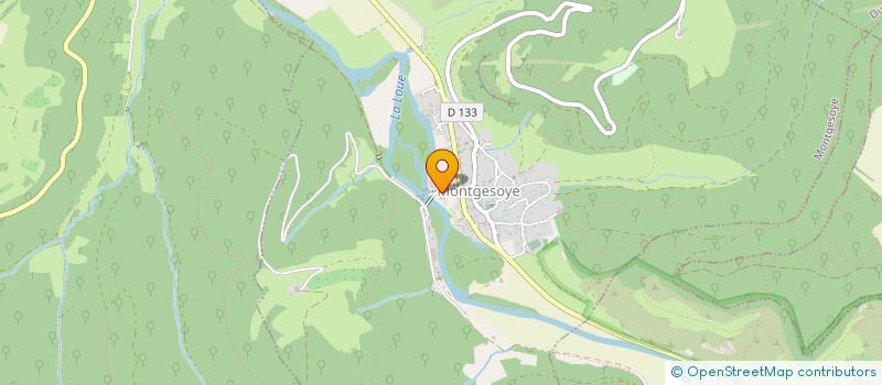 localisation de l'entreprise MEDDA MACONNERIE  MONTGESOYE