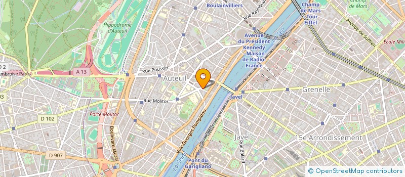 localisation de l'entreprise MEDDEB INVEST SARL  PARIS