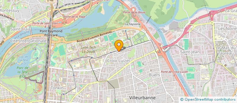 localisation de l'entreprise MEDDENOVO DRUG DESIGN  VILLEURBANNE