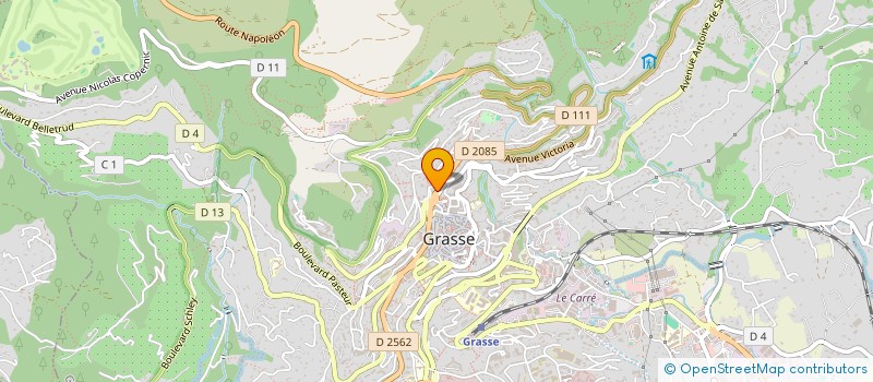 localisation de l'entreprise MEDDIMMO 06  GRASSE