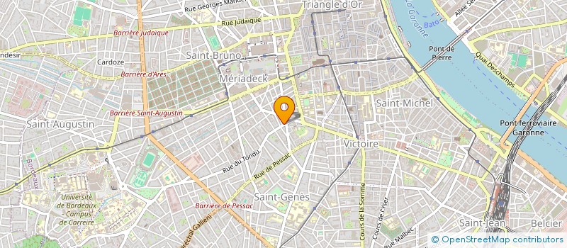 localisation de l'entreprise MEDDLE  BORDEAUX