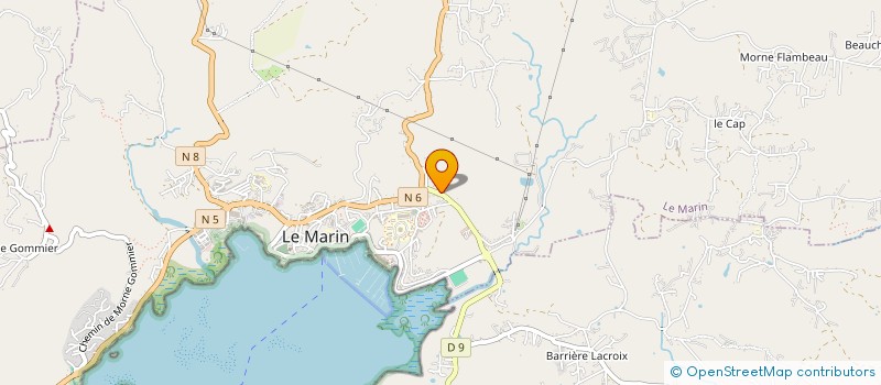 localisation de l'entreprise MEDDOM  LE MARIN