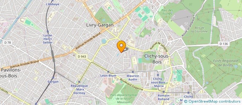localisation de l'entreprise MEDEA à LIVRY-GARGAN