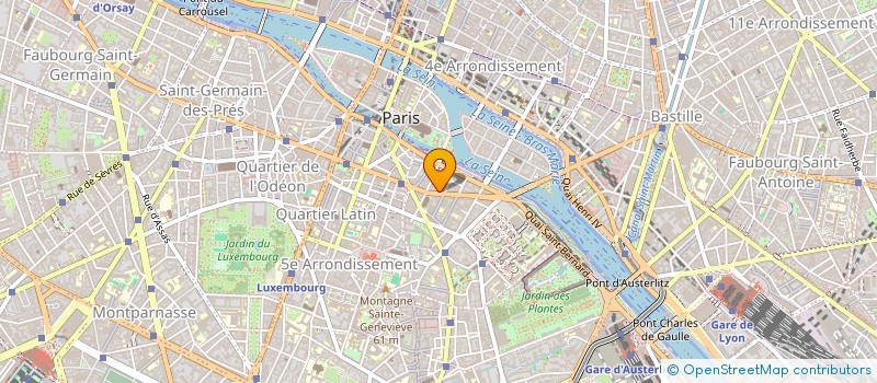 localisation de l'entreprise MEDECINE AMBULATOIRE HOSPITALIERE RECHERCHE ET PROMOTION  PARIS