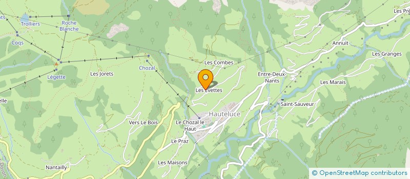 localisation de l'entreprise MEDECINE COEUR ET CONSCIENCE  SALLANCHES