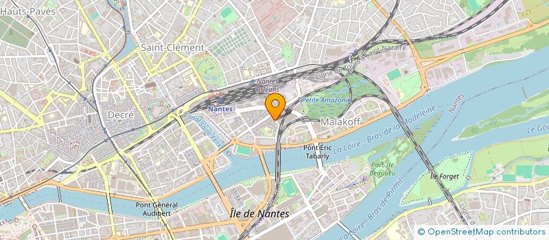 localisation de l'entreprise MEDECINE ESTHETIQUE DE LA GARE à NANTES