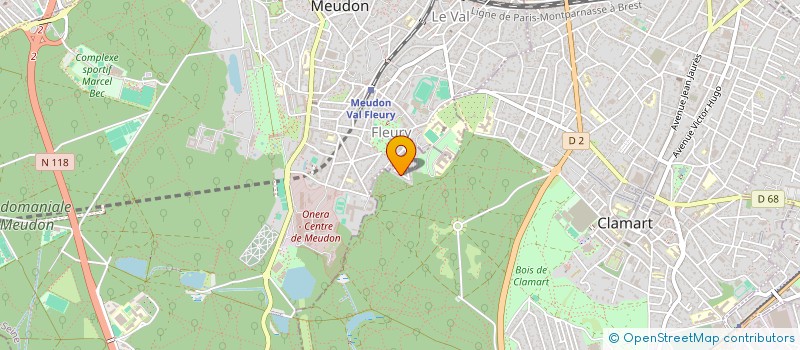 localisation de l'entreprise MEDECINE ET ENTREPRISE à CLAMART