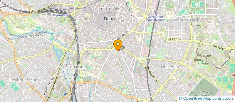 localisation de l'entreprise MEDECINE NUCLEAIRE AUXERRE à DIJON